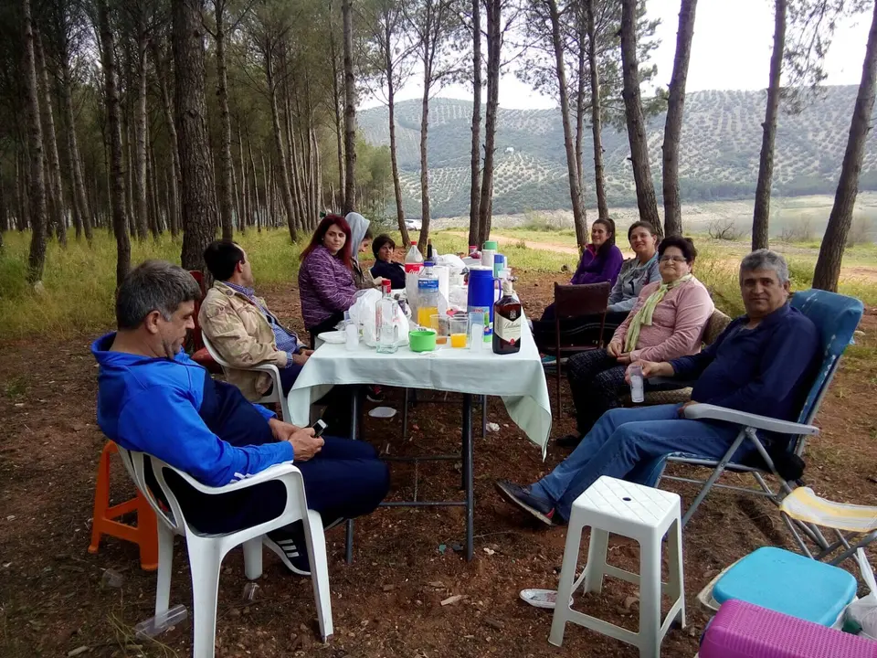 Reuniones con motivo del D&iacute;a de San Marcos en la Playa de Valdearenas (FOTO: cedida)