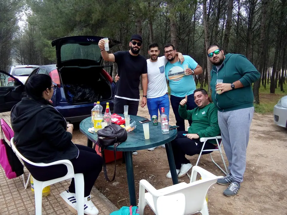 Reuniones con motivo del D&iacute;a de San Marcos en la Playa de Valdearenas (FOTO: cedida)