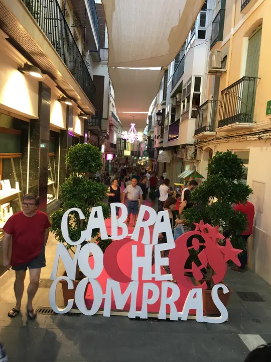 Cabecera de la calle Barahona de Soto (FOTO: cedida)