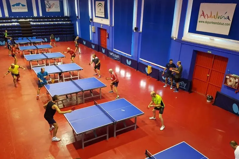 Campus de Veteranos organizado por el Clug Priego Tenis de Mesa (FOTO: cedida)