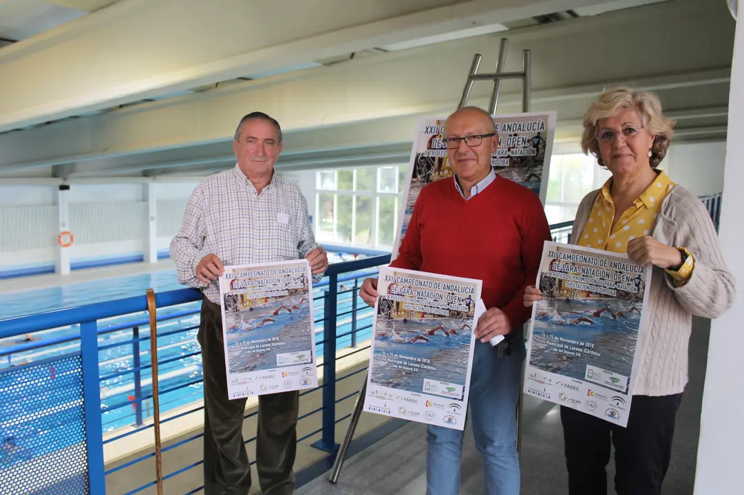 Presentaci&oacute;n del Campeonato Andaluz de Para-Nataci&oacute;n, en Lucena (FOTO: cedida)