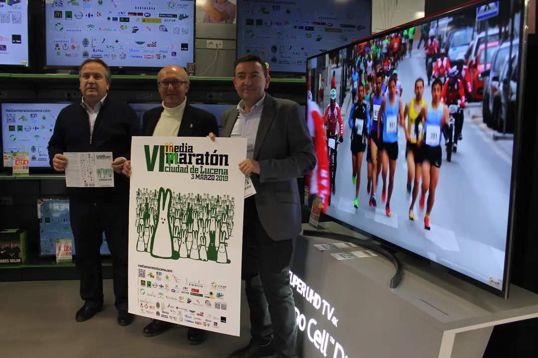 Presentaci&oacute;n video promocional VI Media Marat&oacute;n Ciudad de Lucena (FOTO: cedida)