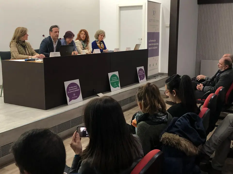 Presentaci&oacute;n del proyecto 'SomosTod@s' en el instituto Fuensanta, de C&oacute;rdoba (FOTO: cedida)