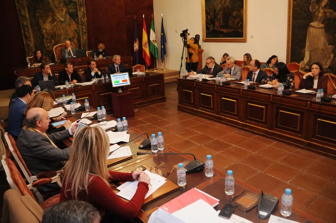 Pleno de presupuestos en la Diputaci&oacute;n de C&oacute;rdoba (FOTO: archivo)