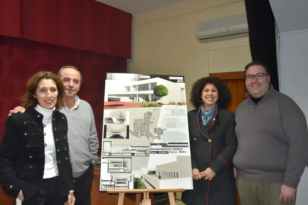Presentaci&oacute;n del proyecto del futuro teatro de Benamej&iacute; (FOTO: cedida)