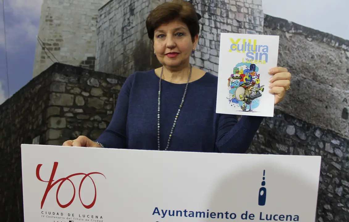 Encarnaci&oacute;n Camacho presenta el ciclo Cultura Sin (FOTO: cedida)