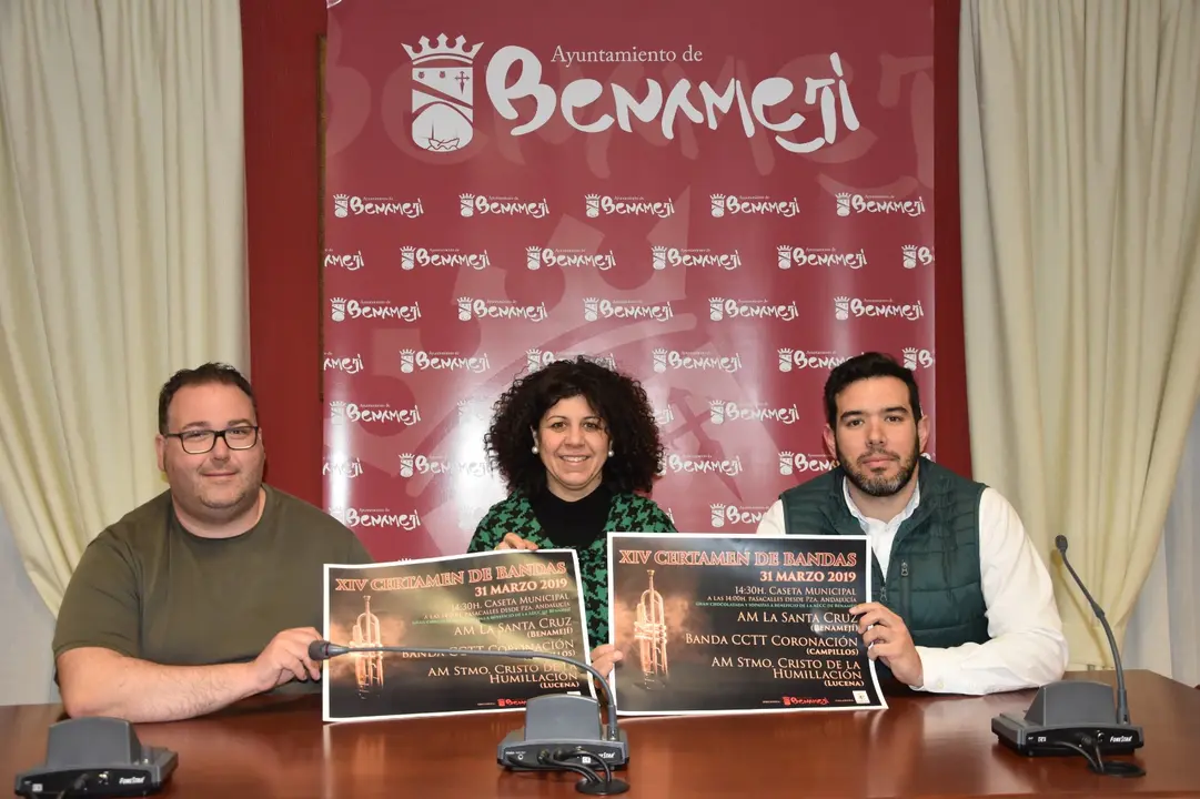 Presentaci&oacute;n XIV Certamen de Bandas de Benamej&iacute; (FOTO: cedida)