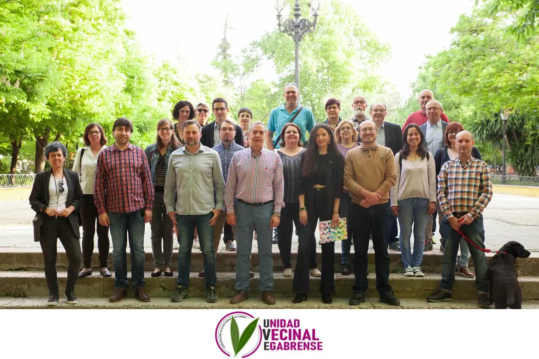 Candidatura de Unidad Vecinal Egabrense -UVE- a las elecciones municipales de Cabra [FOTO: cedida]