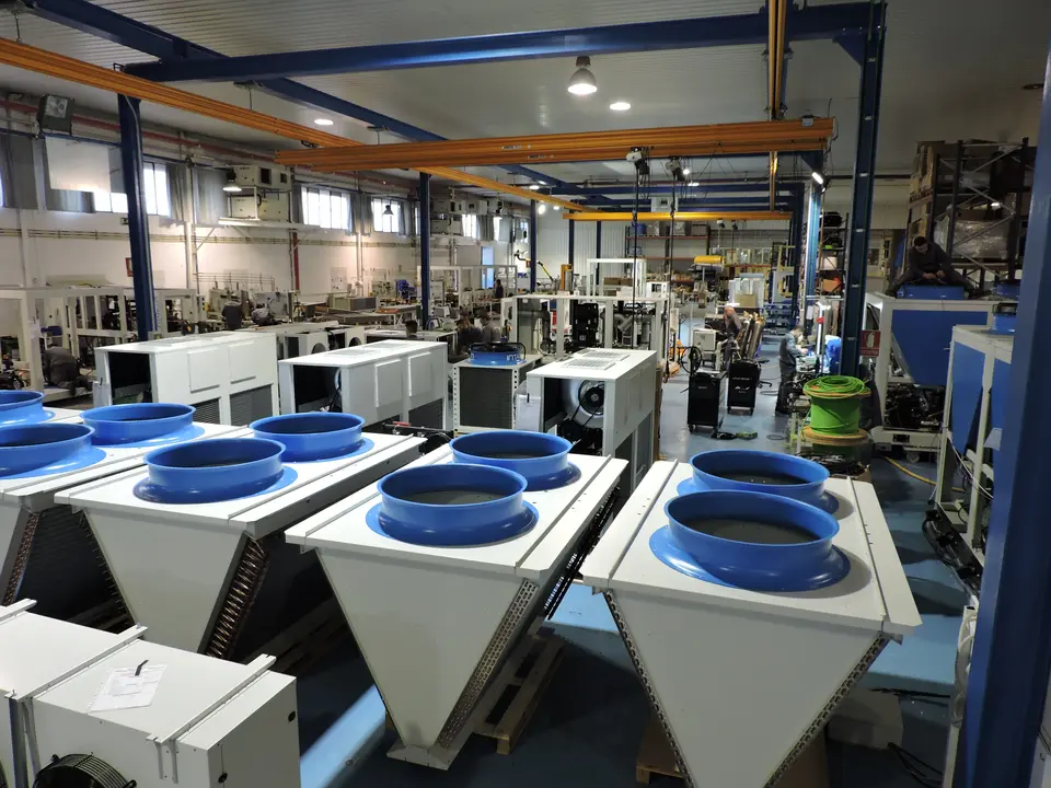 Instalaciones de INTARCON, fabricante de sistemas de fr&iacute;o industrial en Lucena (FOTO: cedida)