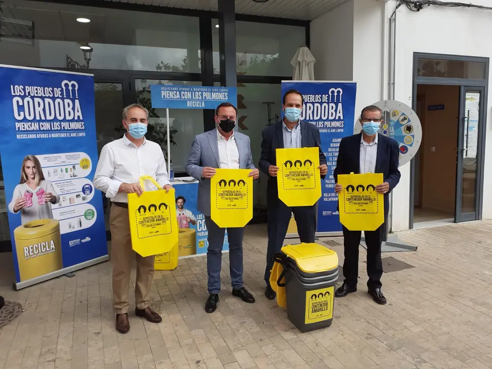 Presentaci&oacute;n de la campaña 'Piensa con los pulmones', de Ecoembes y Epremasa (FOTO: cedida)