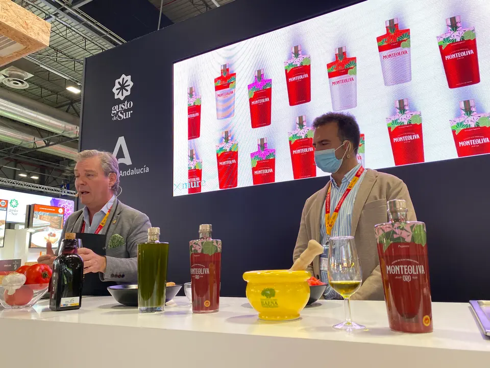 La Cooperativa Olivarera de Cabra presenta en el Sal&oacute;n Gourmets de Madrid la gama premium de Monteoliva (FOTO: cedida)