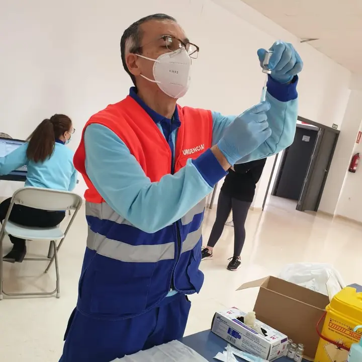 Vacunaci&oacute;n COVID en el AGS Sur de C&oacute;rdoba (FOTO: cedida)