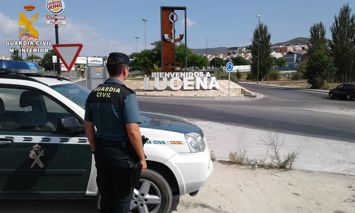Guardia Civil en Lucena (FOTO: Guardia Civil)