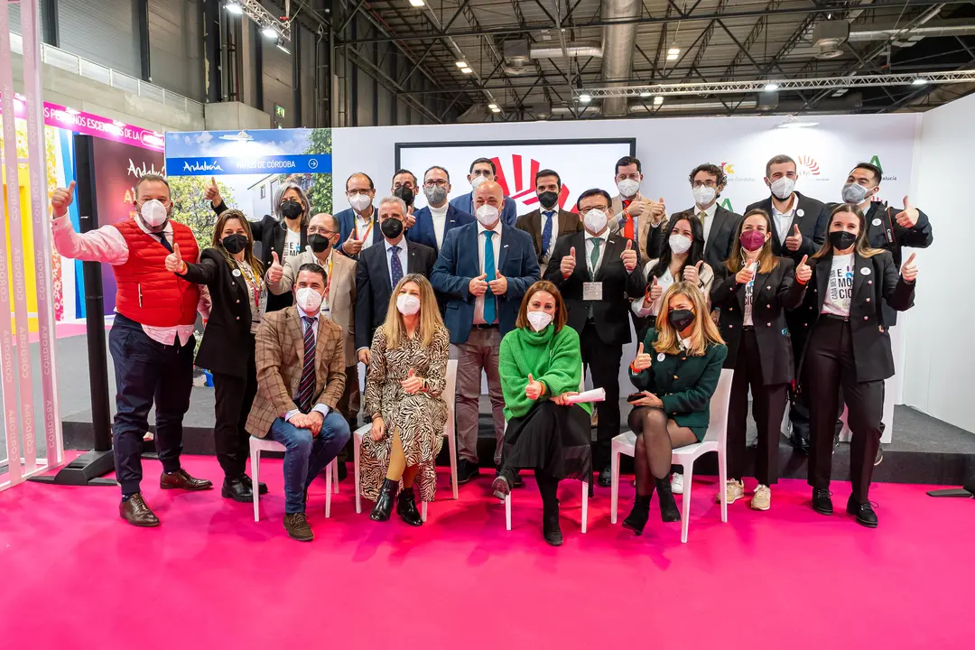Delegaci&oacute;n de la Mancomunidad de la Subb&eacute;tica en FITUR 2022 (FOTO: cedida)