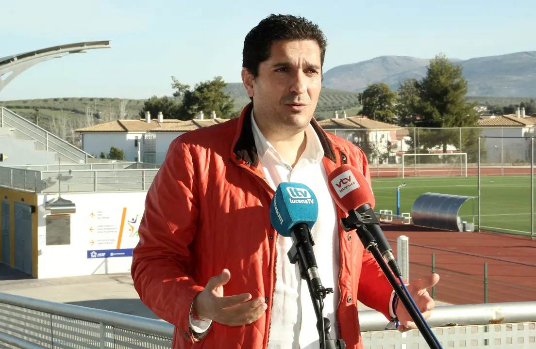 Alberto Lora, delegado de Deportes del Ayuntamiento de Lucena (FOTO: cedida)