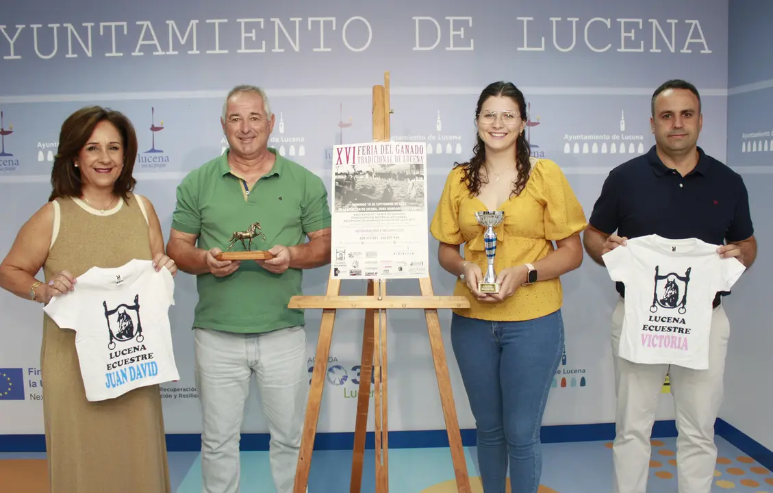 Presentaci&oacute;n de la Feria de Ganado de Lucena 2023 (FOTO: cedida)