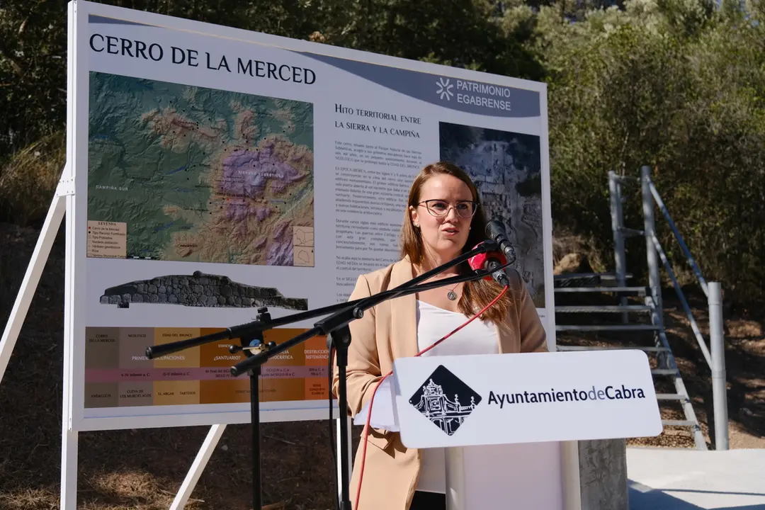 Inauguraci&oacute;n del yacimiento &iacute;bero del Cerro de la Merced, en Cabra (FOTO: cedida)