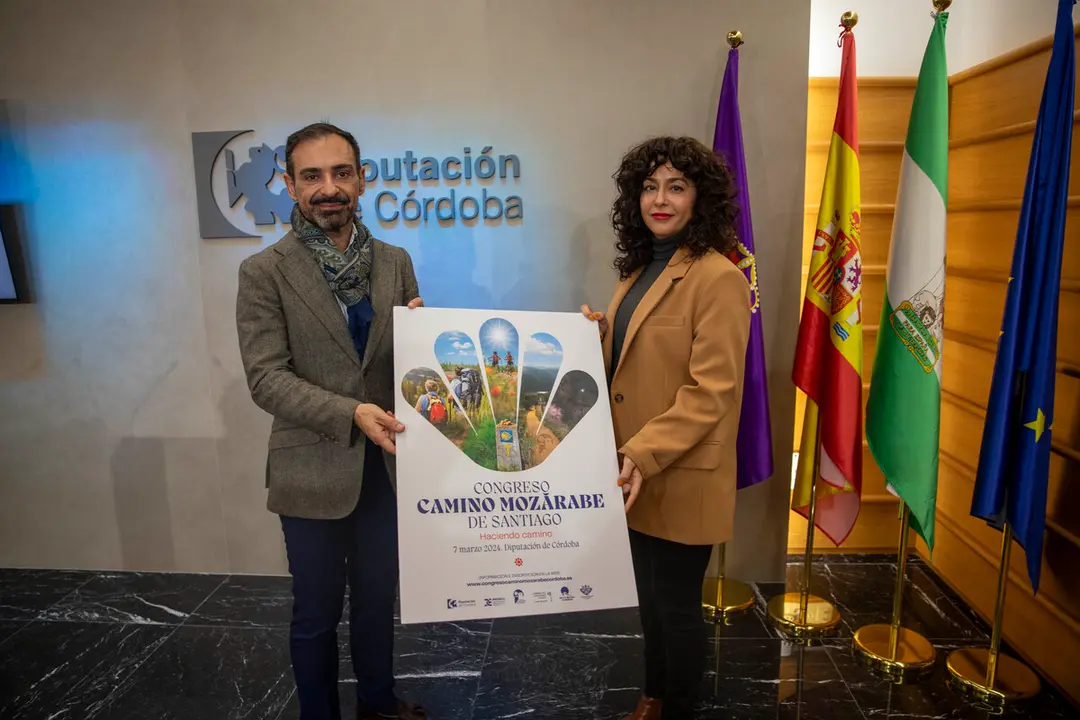 Presentaci&oacute;n del III Congreso del Camino Mozárabe de Santiago en la Diputaci&oacute;n de C&oacute;rdoba (FOTO: cedida)
