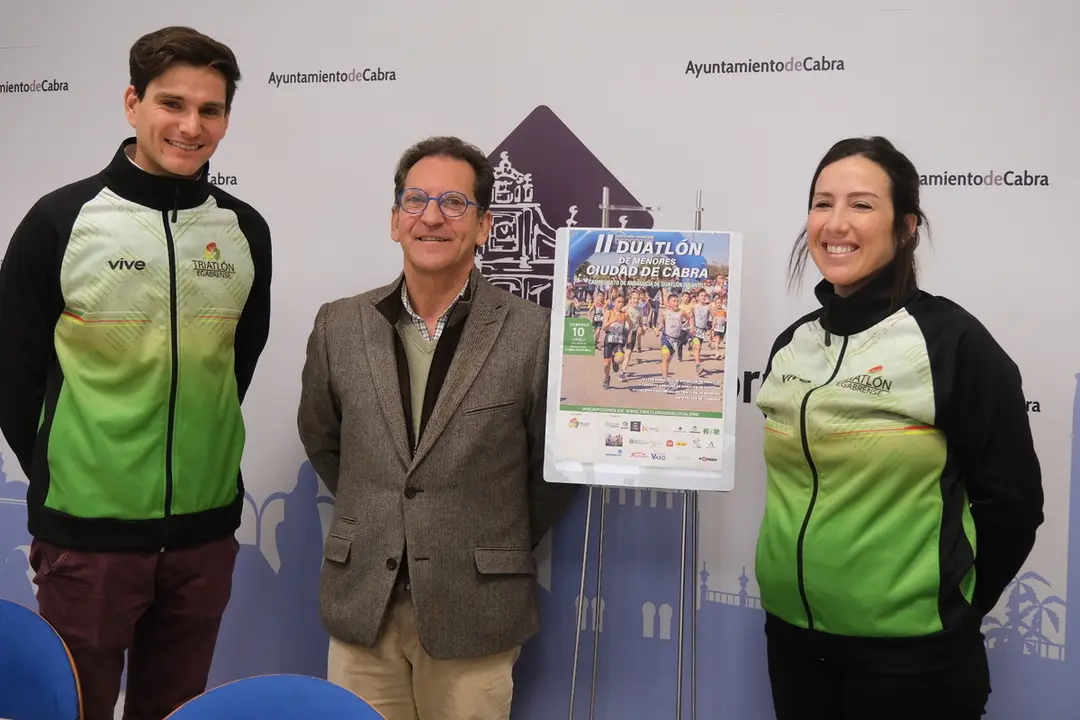 Presentaci&oacute;n del II Duatlón de Menores 'Ciudad de Cabra' (FOTO: cedida)