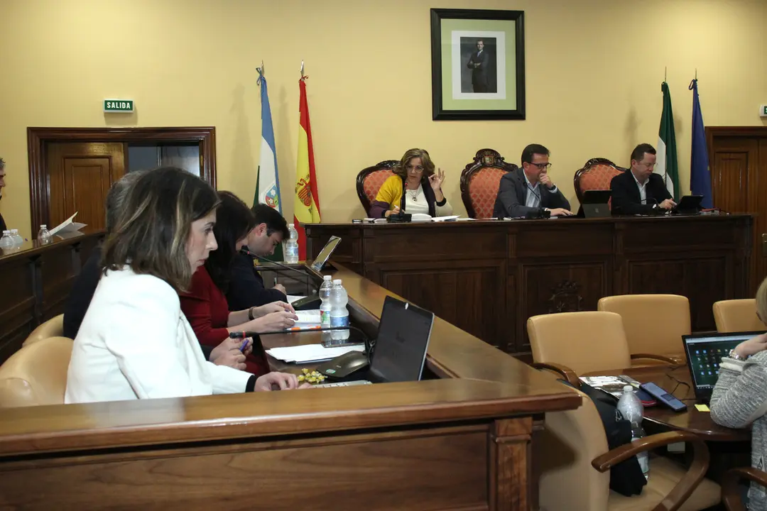 Pleno ordinario del mes de marzo en el Ayuntamiento de Lucena (FOTO: cedida)