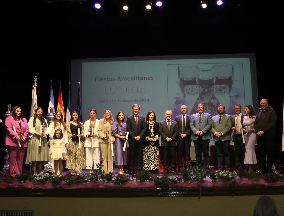Acto de presentaci&oacute;n oficial de las Fiestas Aracelitanas 2024, en Lucena (FOTO: cedida)
