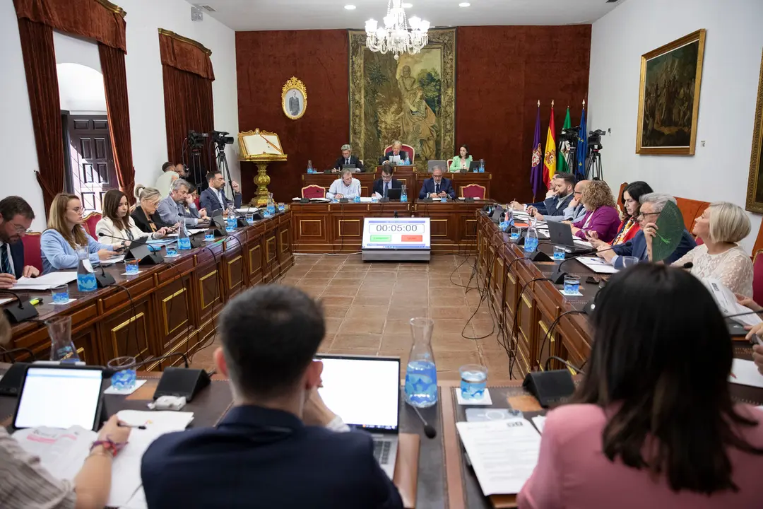 Pleno ordinario correspondiente al mes de abril de 2024 en la Diputaci&oacute;n de C&oacute;rdoba (FOTO: cedida)