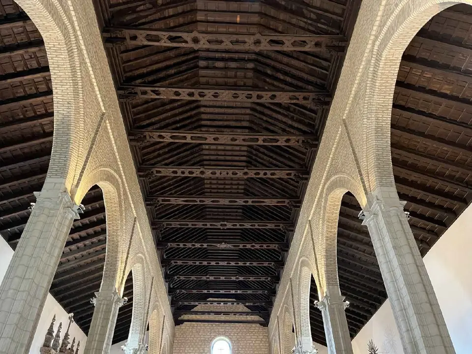 Artesonado de la Parroquia de San Mateo de Lucena (FOTO: cedida)
