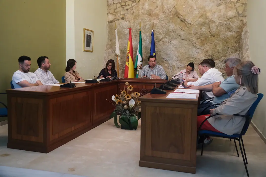 Pleno en el Ayuntamiento de Monturque (FOTO: cedida)