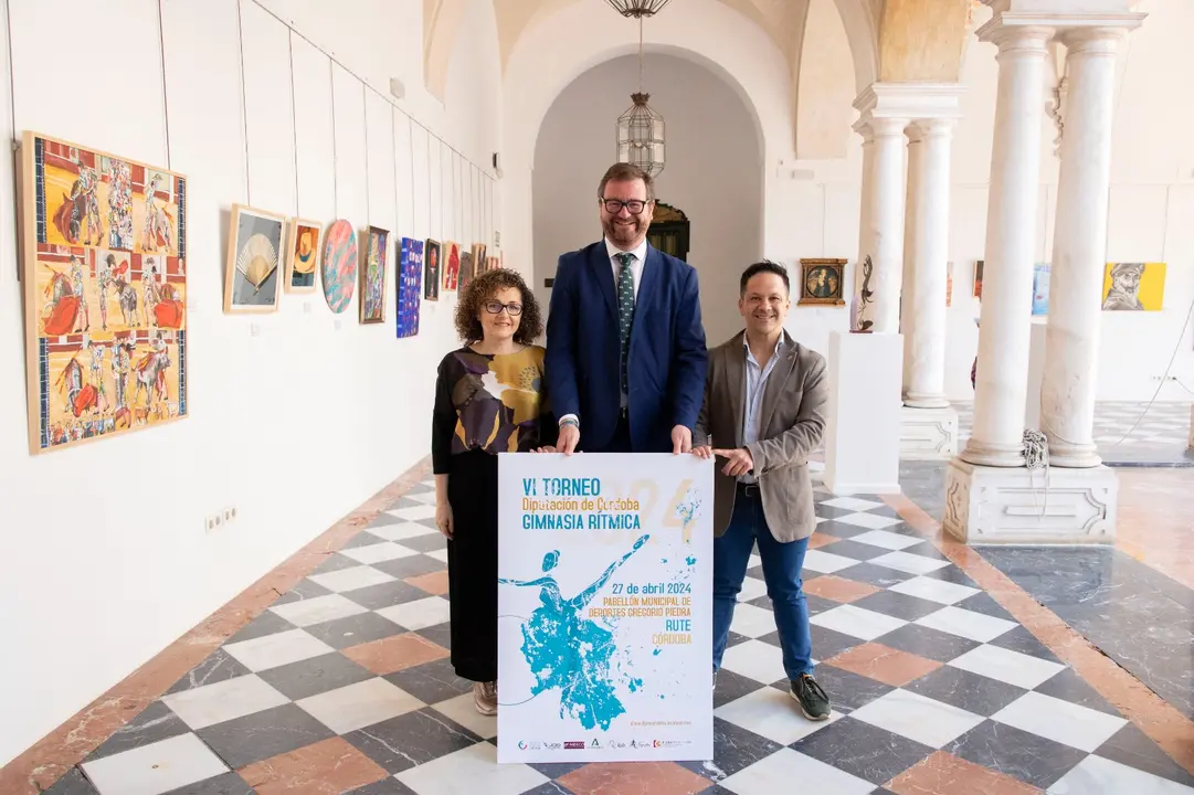 Presentación VI Torneo Diputaci&oacute;n de C&oacute;rdoba de Gimnasia Rítmica, en Rute (FOTO: cedida)
