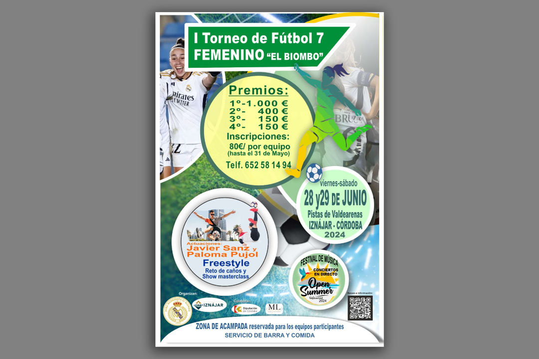 I Torneo de F&uacute;tbol 7 Femenino 'El Biombo', en Izn&aacute;jar