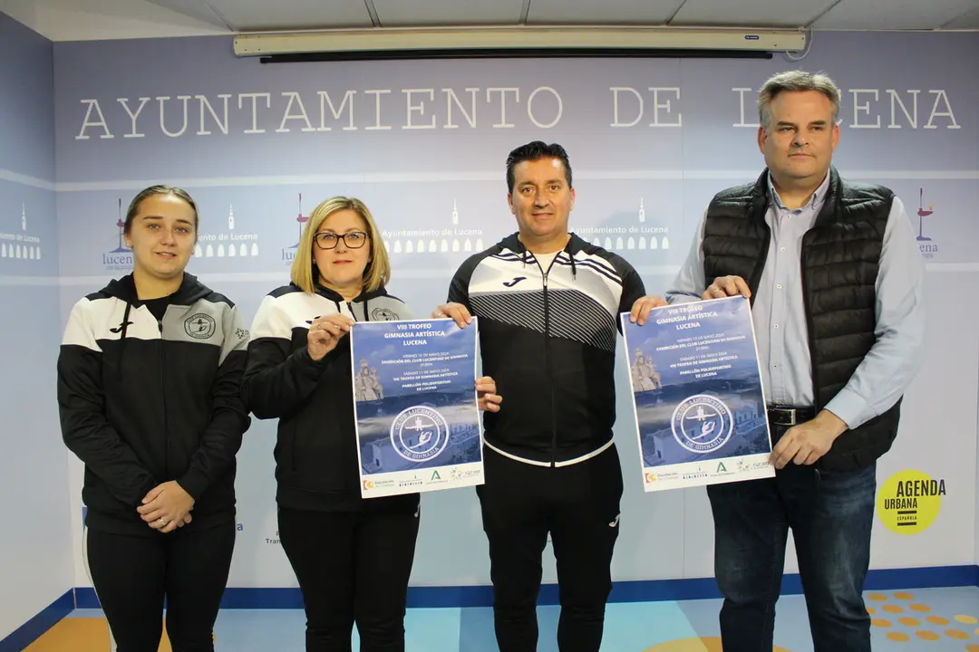 Presentaci&oacute;n del Torneo de Gimnasia Art&iacute;stica de Lucena (FOTO: cedida)