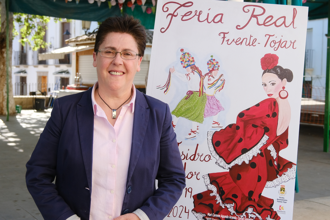 Mari Fe Mu&ntilde;oz presenta la programaci&oacute;n de la Feria Real San Isidro Labrador 2024 (FOTO: cedida)