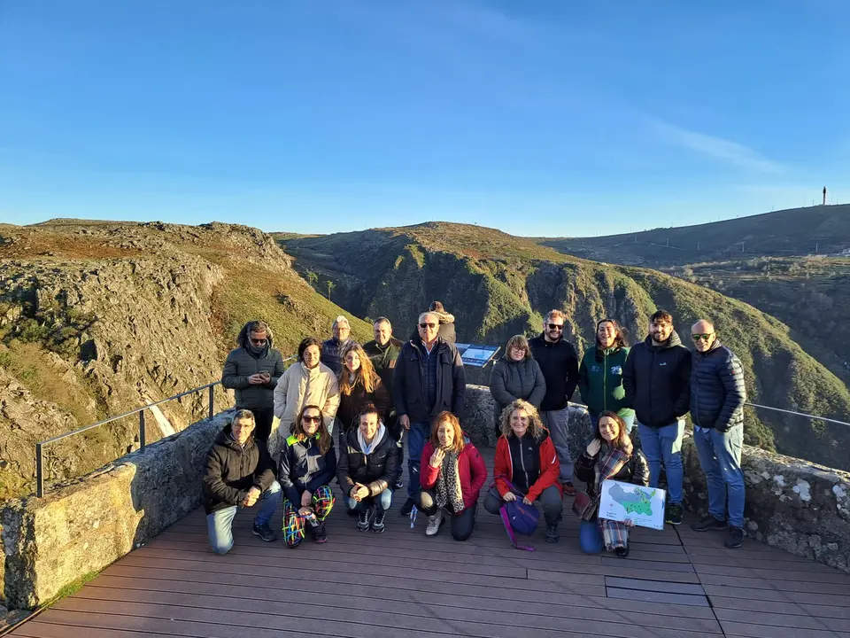 Visita a un geoparque portugu&eacute;s por una delegaci&oacute;n del GDR Subb&eacute;tica (FOTO: archivo)