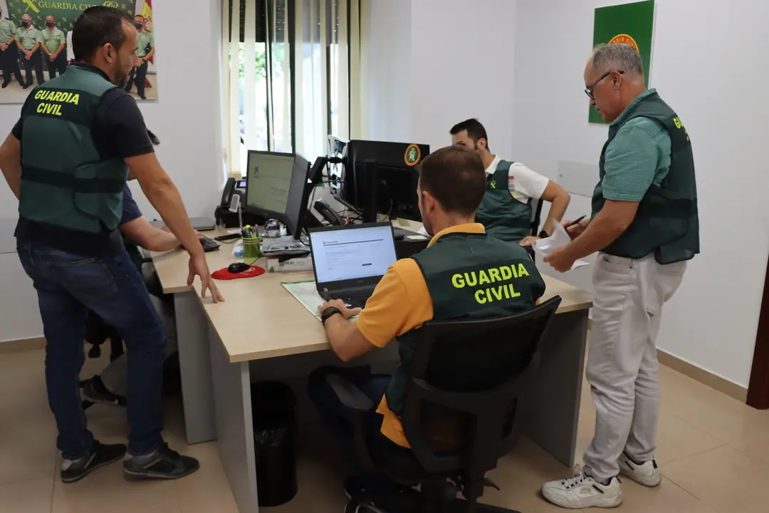 'Equipo @' de la Comandancia de la Guardia Civil en C&oacute;rdoba (FOTO: Guardia Civil)