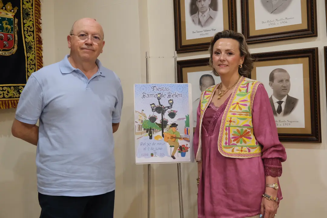 Presentaci&oacute;n Fiestas del Barrio de Bel&eacute;n, en Cabra (FOTO: cedida)
