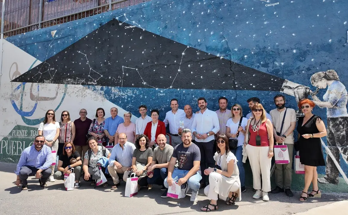 Encuentro de Mancomunidad de la Subbética en Fuente-T&oacute;jar para trabajar en el 'Destino Starlight' (FOTO: cedida)