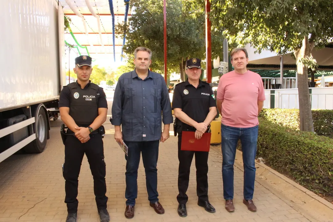 Presentaci&oacute;n del dispositivo de seguridad para la Feria Real del Valle 2024, en Lucena (FOTO: cedida)