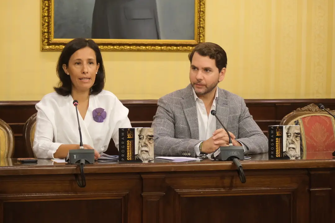 Presentaci&oacute;n del III Congreso Internacional sobre Juan Valera en Cabra (FOTO: cedida)