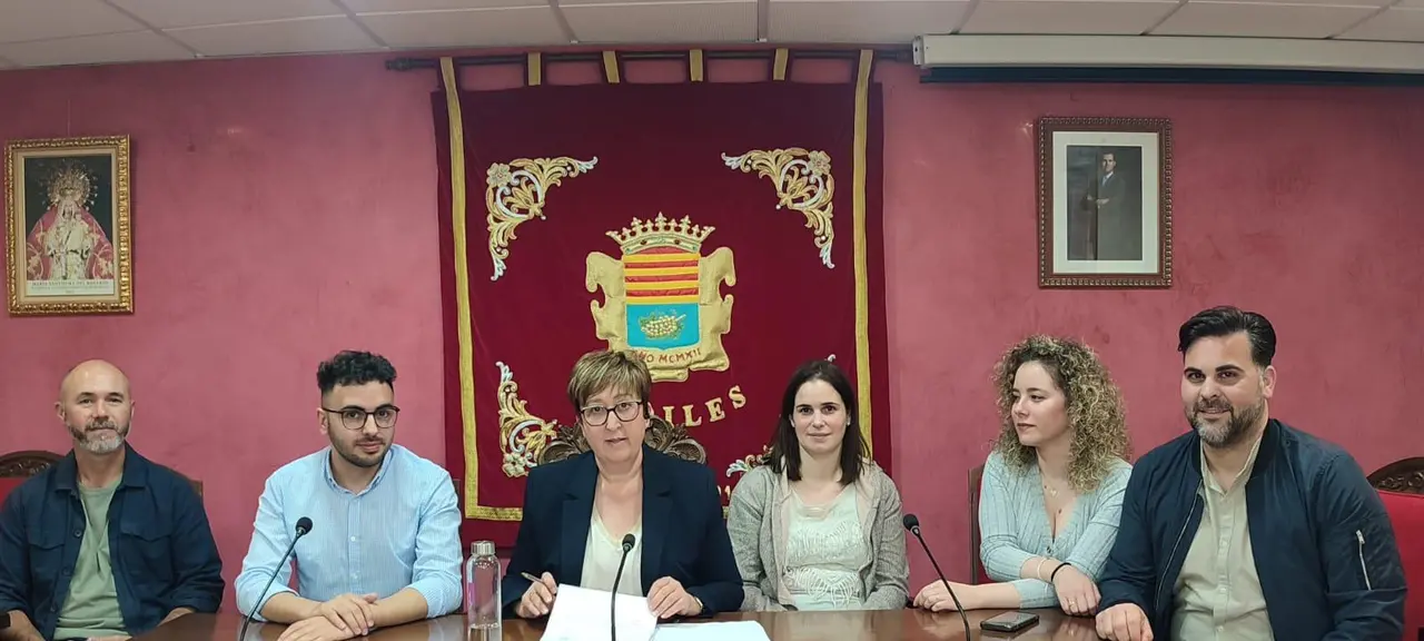 Equipo de Gobierno en el Ayuntamiento de Moriles (FOTO: cedida)