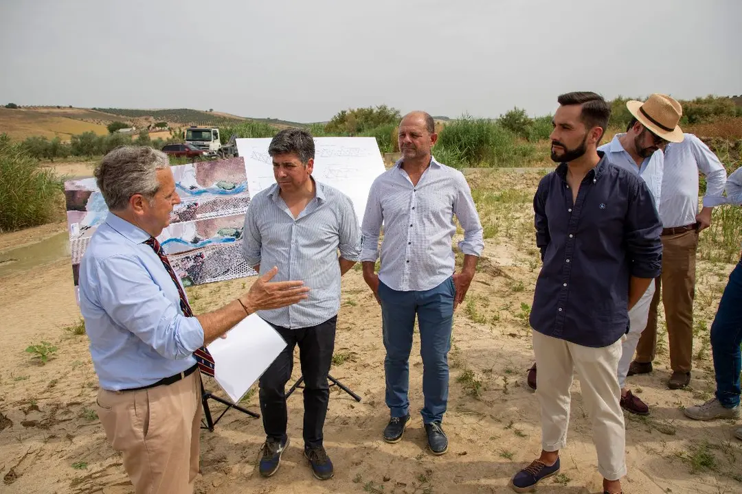 Proyecto  de nuevo puente sobre el arroyo Salado, entre Montilla y Montalb&aacute;n (FOTO: cedida)