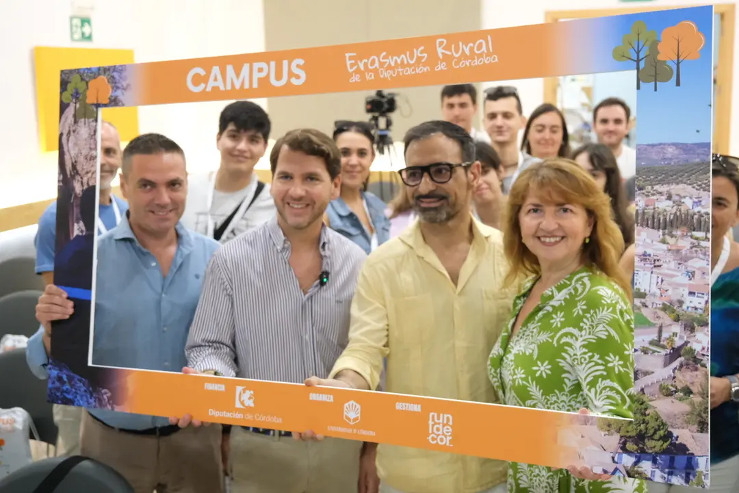 Inauguraci&oacute;n del I Campus Erasmus Rural en Cabra (FOTO: cedida)