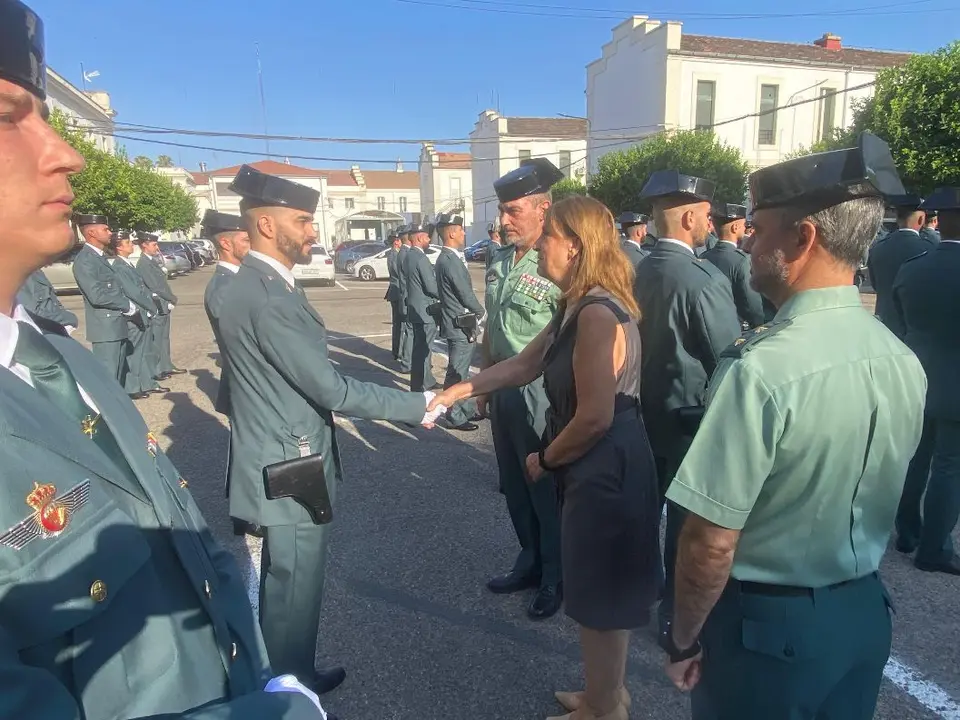 Nuevos efectivos para la Comandancia de la Guardia Civil en Córdoba (FOTO: cedida)