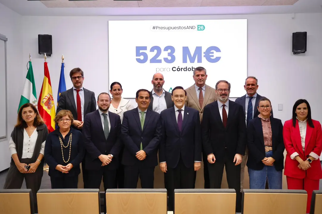 Presentaci&oacute;n del Presupuesto Andaluz 2026 en la provincia de C&oacute;rdoba (FOTO: cedida)