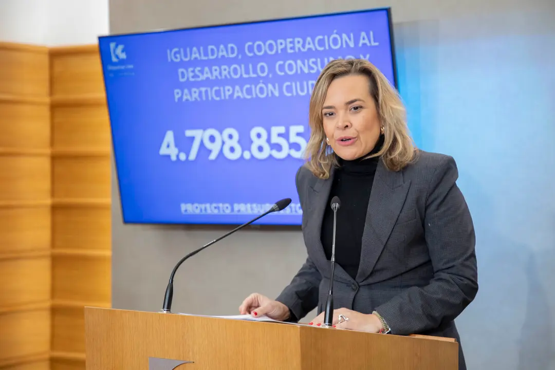 Auxiliadora Moreno presenta el Presupuesto de la Delegaci&oacute;n de Igualdad de la Diputaci&oacute;n de C&oacute;rdoba (FOTO: cedida)