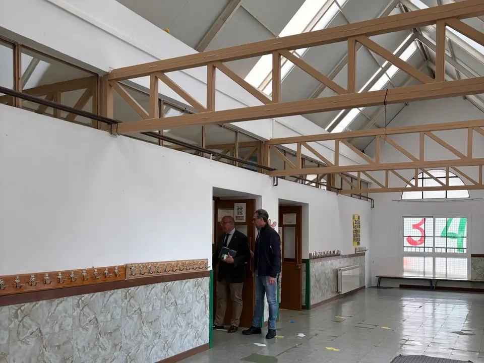 Obras de reforma integral del m&oacute;dulo de Infantil del CEIP 'Fuente del Moral' (FOTO: cedida)