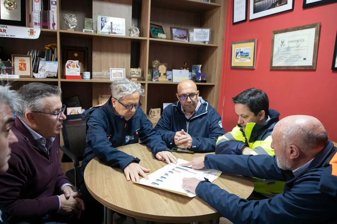 Izn&aacute;jar acoge una nueva reuni&oacute;n de coordinaci&oacute;n sobre la restricci&oacute;n de consumo de agua potable tras el temporal (FOTO: cedida)
