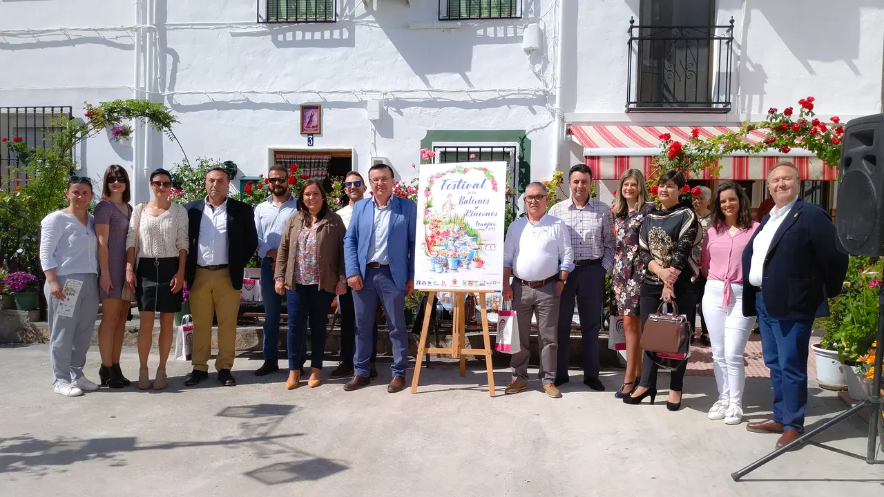 Inauguraci&oacute;n del VIII Festival de los Balcones y Rincones de Izn&aacute;jar (FOTO: cedida)