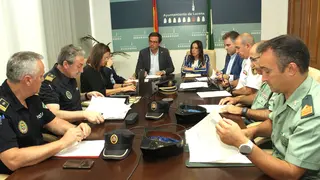 Junta Local de Seguridad en Lucena (FOTO: cedida)