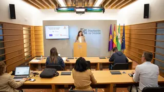 Ana Rosa Ruz informa sobre la movilizaci&oacute;n de fondos europeos Next Generation en la Diputaci&oacute;n de C&oacute;rdoba (FOTO: cedida)