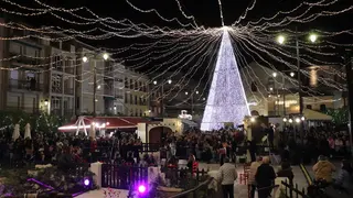 Navidad en la Plaza Nueva de Lucena (FOTO: archivo)